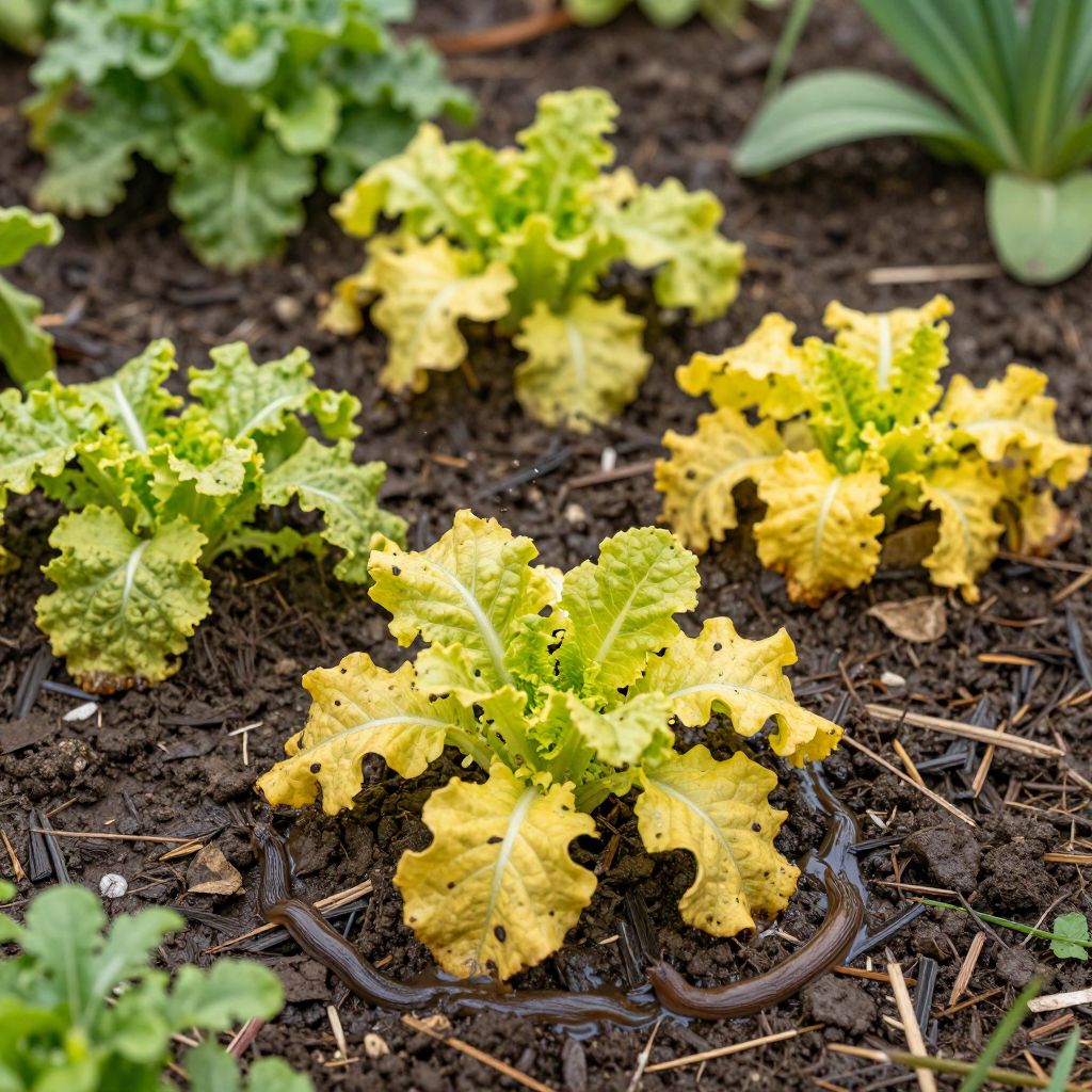 Pests attracted to overwatered garden plants