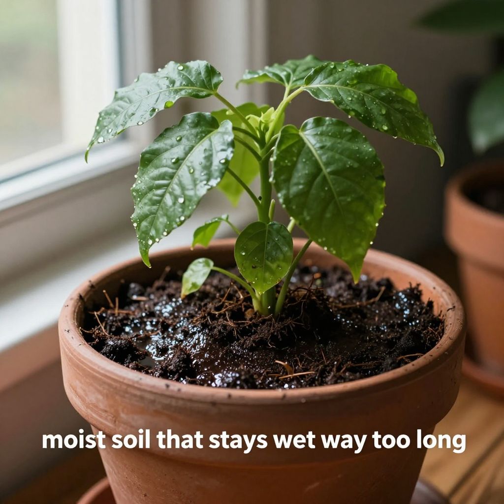 8. Moist Soil That Stays Wet Way Too Long image about easy clues plants need