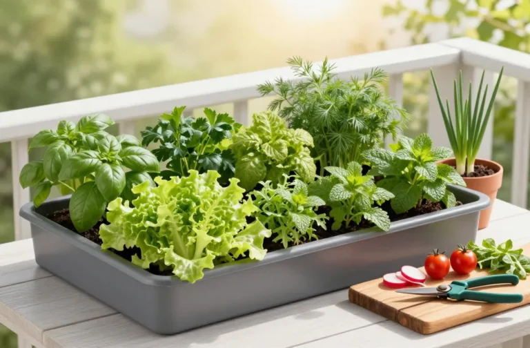 How to Grow a Simple Salad Garden at Home Fast and Fresh