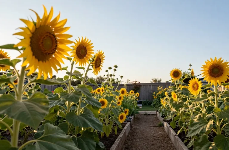 How to Grow Sunflowers in a Backyard Garden Step by Step That Wow