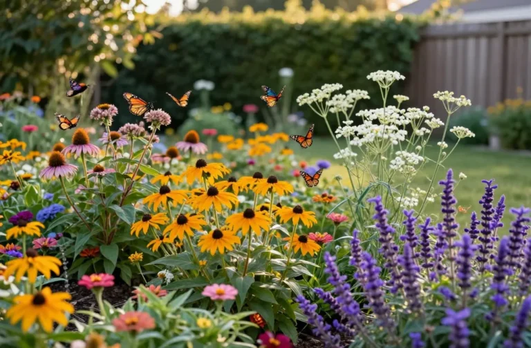 How to Create a Simple Butterfly Garden That Keeps Blooming Fast